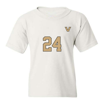 Vanderbilt - NCAA Women's Soccer : Courtney Jones - Youth T-Shirt Replica Shersey