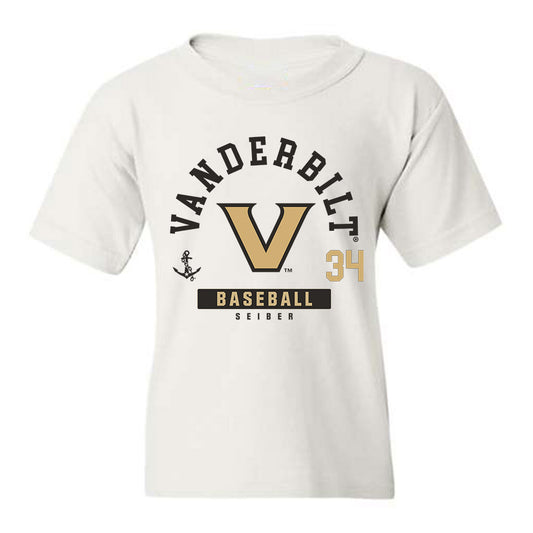 Vanderbilt - NCAA Baseball : Brennan Seiber - Youth T-Shirt Classic Fashion Shersey