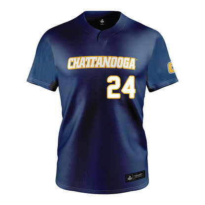 UTC - NCAA Softball : Shayna Glass - Navy Jersey