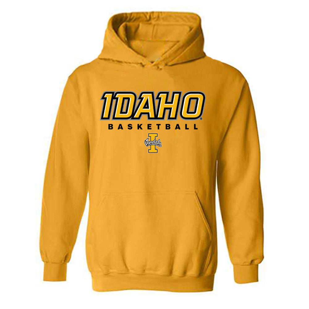 Idaho - NCAA Men's Basketball : Titus Yearout - Gold Classic Shersey Hooded Sweatshirt