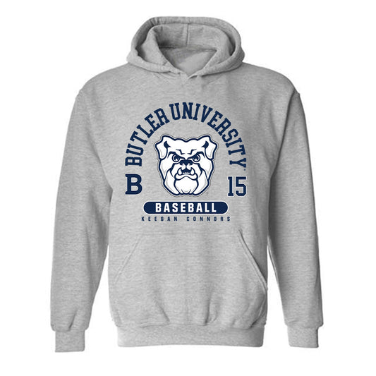 Butler - NCAA Baseball : Keegan Connors - Hooded Sweatshirt Fashion Shersey
