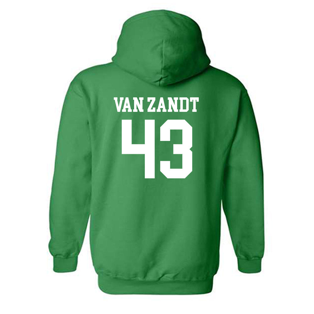 North Texas - NCAA Football : Jaxon Van Zandt - Hooded Sweatshirt Classic Shersey