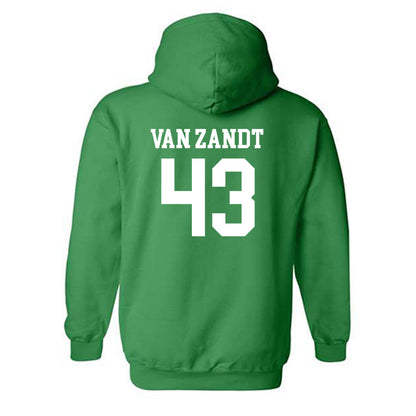 North Texas - NCAA Football : Jaxon Van Zandt - Hooded Sweatshirt Classic Shersey