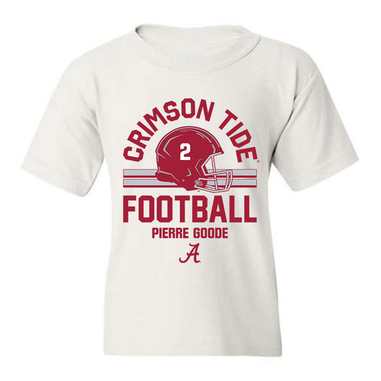 Alabama - Football Alumni : Pierre Goode - Youth T-Shirt Classic Fashion Shersey