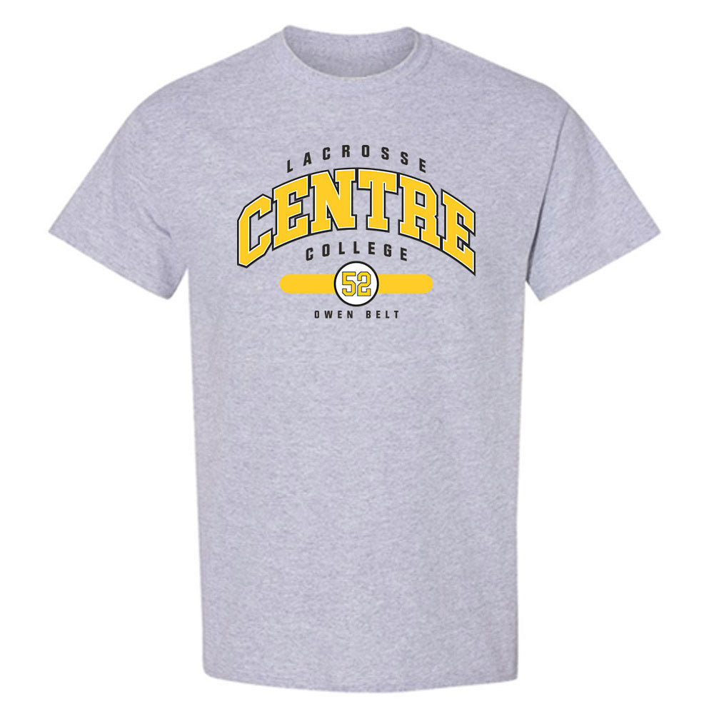 Centre College - NCAA Men's Lacrosse : Owen Belt - T-Shirt Classic Fashion Shersey