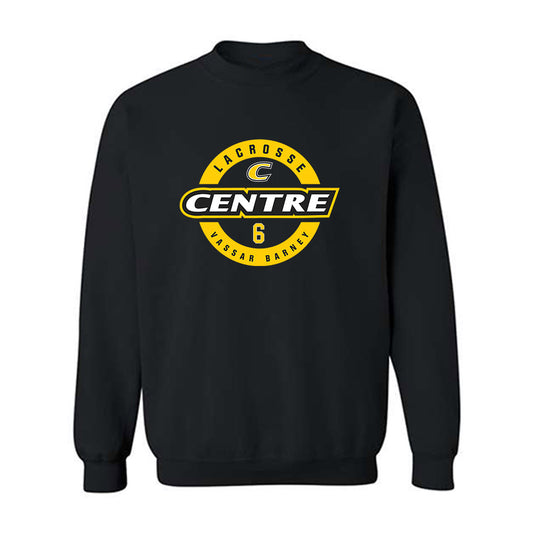 Centre College - NCAA Men's Lacrosse : Vassar Barney - Crewneck Sweatshirt Classic Fashion Shersey