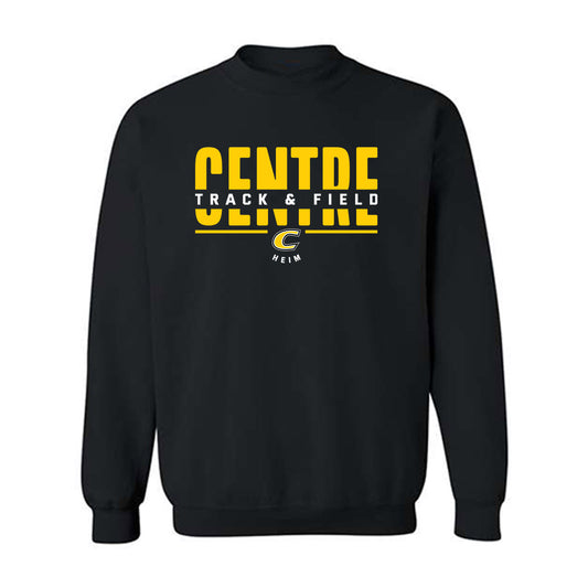 Centre College - NCAA Track & Field : Jackson Heim - Black Classic Fashion Shersey Sweatshirt
