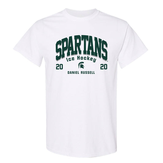 Michigan State - NCAA Men's Ice Hockey : Daniel Russell - T-Shirt Classic Fashion Shersey
