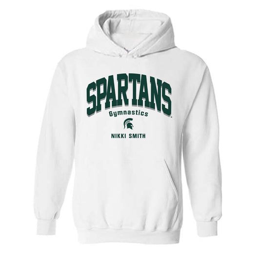Michigan State - NCAA Women's Gymnastics : Nikki Smith - Hooded Sweatshirt Classic Fashion Shersey