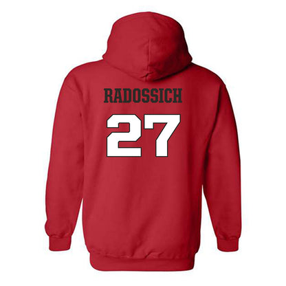 Fairfield - NCAA Men's Lacrosse : Julian Radossich - Hooded Sweatshirt Classic Shersey