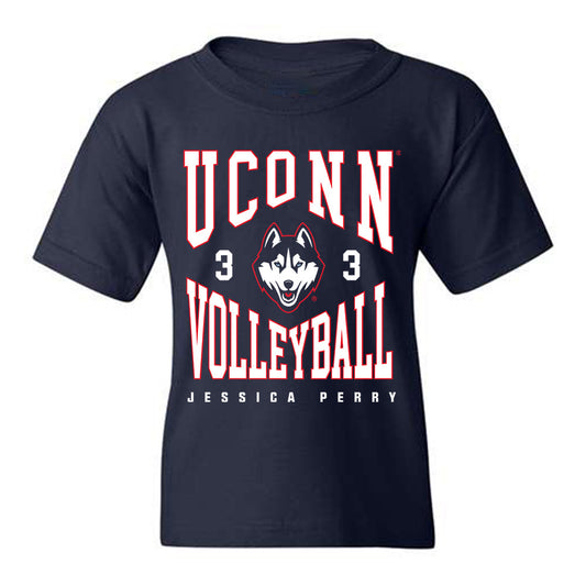 UConn - NCAA Women's Volleyball : Jessica Perry - Youth T-Shirt Classic Fashion Shersey