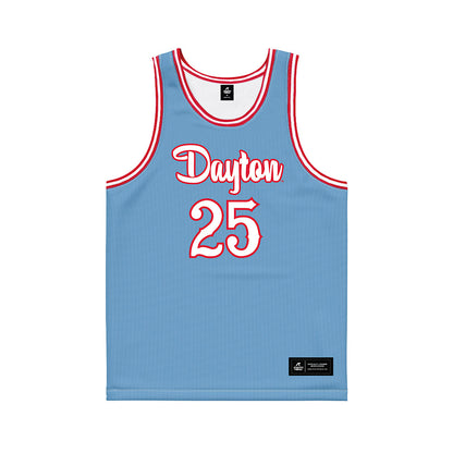 Dayton - NCAA Men's Basketball : Will Maxwell - Chapel Blue Basketball Jersey