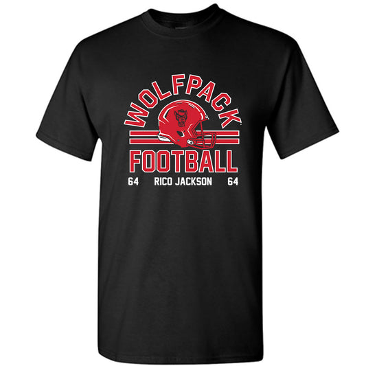 NC State - NCAA Football : Rico Jackson - Classic Fashion Shersey Short Sleeve T-Shirt