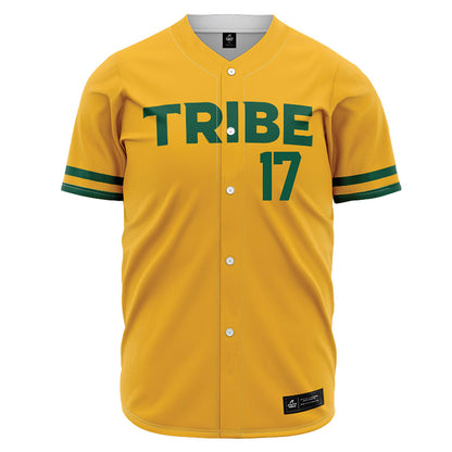 William & Mary - NCAA Baseball : Witt Scafidi - Gold Jersey