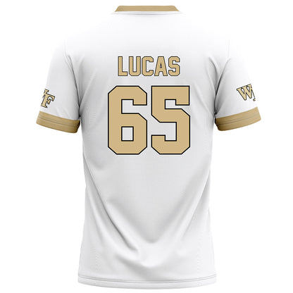 Wake Forest - NCAA Football : Hank Lucas - White Jersey