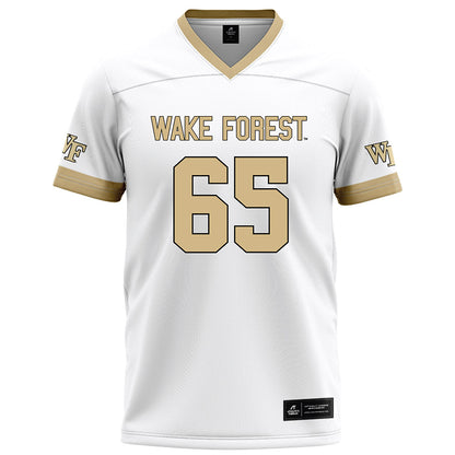 Wake Forest - NCAA Football : Hank Lucas - White Jersey