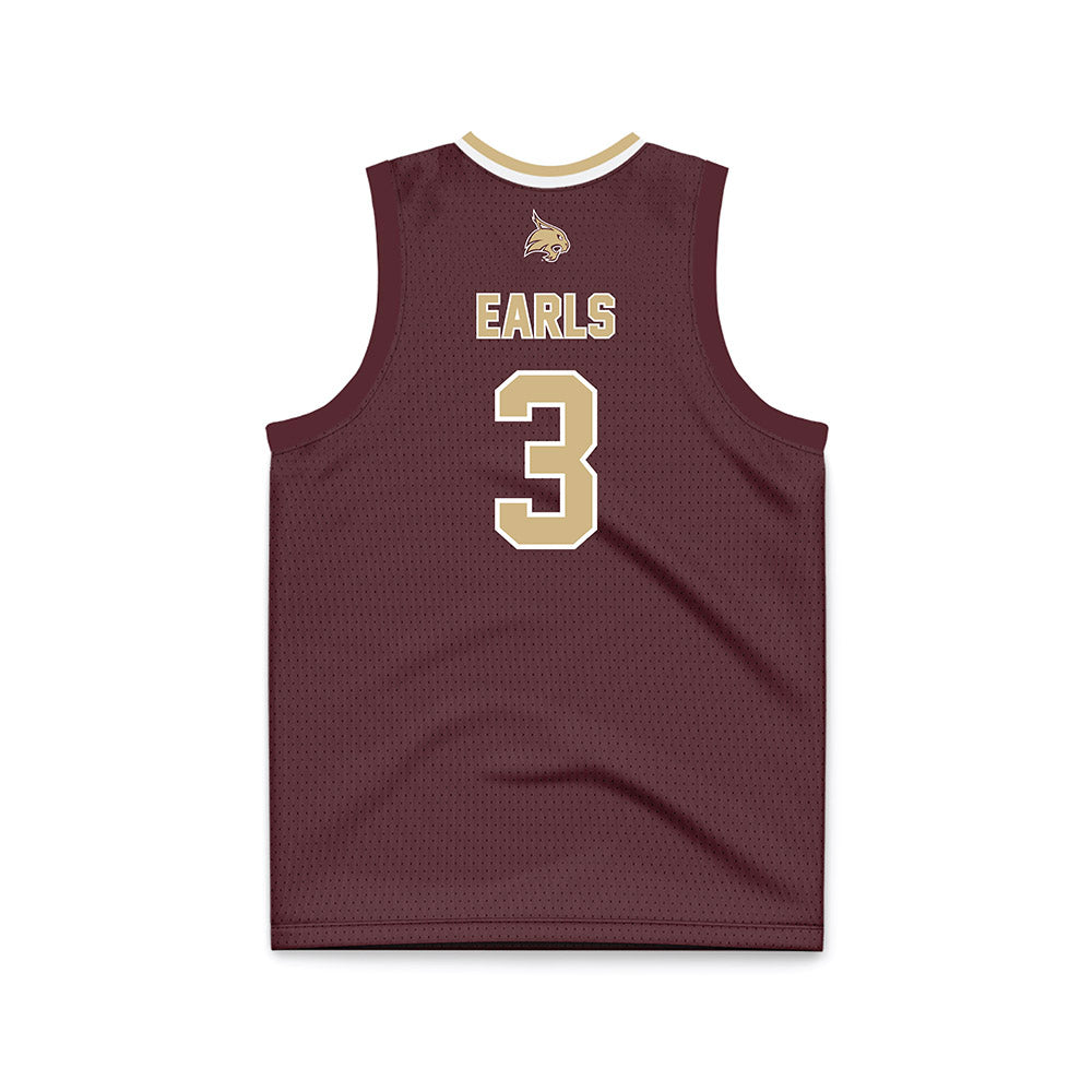 Texas State - NCAA Softball : Hannah Earls - Basketball Jersey