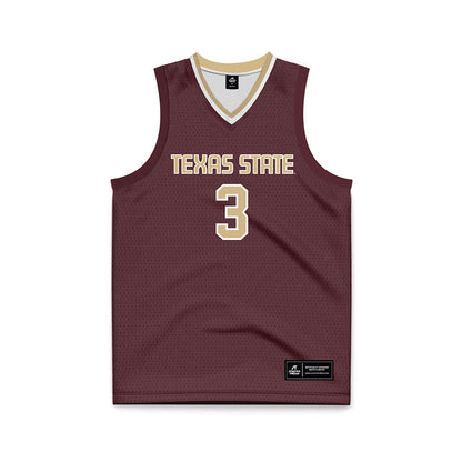 Texas State - NCAA Softball : Hannah Earls - Basketball Jersey