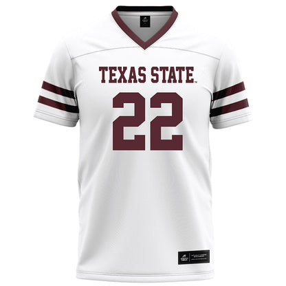 Texas State - NCAA Football : Lincoln Pare - Football Jersey