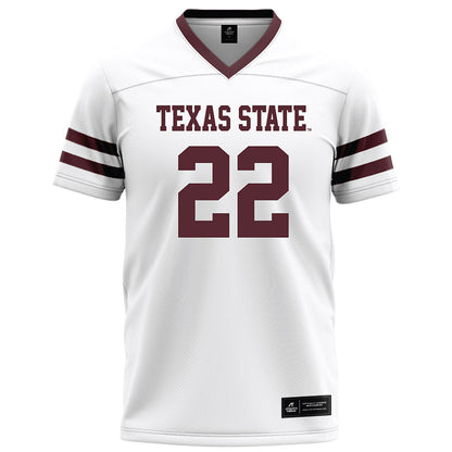 Texas State - NCAA Football : Lincoln Pare - Football Jersey
