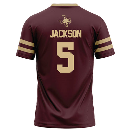 Texas State - NCAA Football : Dj Jackson - Football Jersey