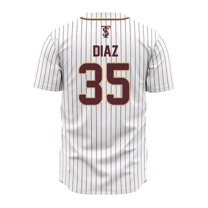Texas State - NCAA Baseball : Colby Diaz - Baseball Jersey Baseball Jersey