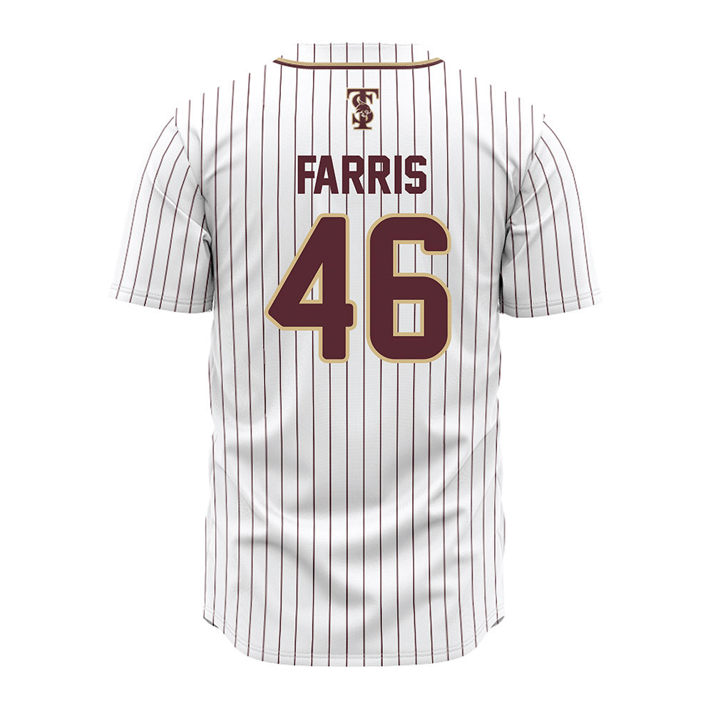 Texas State - NCAA Baseball : Ethan Farris - Baseball Jersey