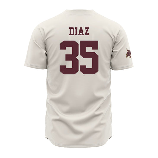Texas State - NCAA Baseball : Colby Diaz - Baseball Jersey