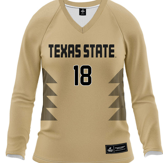 Texas State - NCAA Women's Soccer : Halle Garcia - Replica Jersey Football Jersey