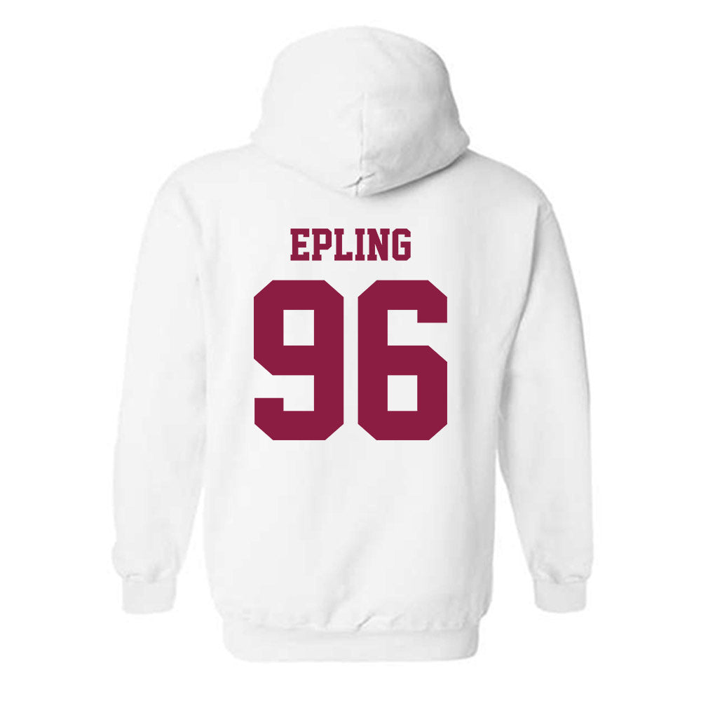 Virginia Tech - NCAA Football : Christian Epling - Hooded Sweatshirt Classic Fashion Shersey