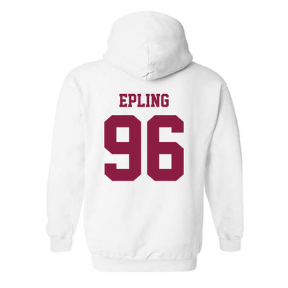 Virginia Tech - NCAA Football : Christian Epling - Hooded Sweatshirt Classic Fashion Shersey