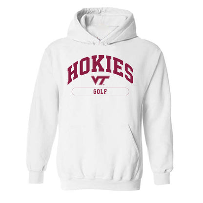 Virginia Tech - NCAA Men's Golf : Balthazar Duclos - Hooded Sweatshirt Classic Fashion Shersey