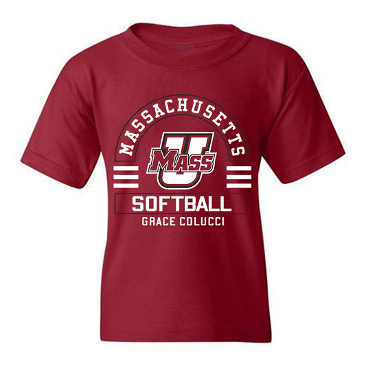 UMass - NCAA Softball : grace colucci - Youth T-Shirt Classic Fashion Shersey