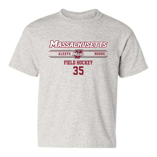 UMass - NCAA Women's Field Hockey : Alexys Moore - Youth T-Shirt Classic Fashion Shersey