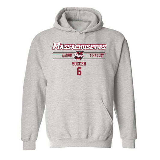 UMass - NCAA Men's Soccer : Aaron O'Malley - Hooded Sweatshirt Classic Fashion Shersey