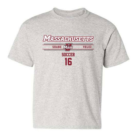 UMass - NCAA Men's Soccer : Shane Velez - Youth T-Shirt Classic Fashion Shersey