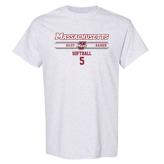 UMass - NCAA Softball : Riley Kairer - T-Shirt Classic Fashion Shersey