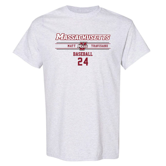 UMass - NCAA Baseball : Matt Travisano - T-Shirt Classic Fashion Shersey