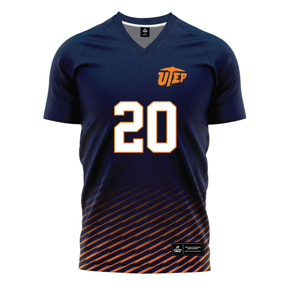 UTEP - NCAA Women's Soccer : Emely Reyed - Blue Jersey