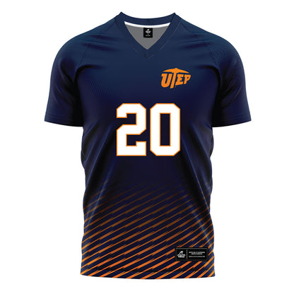 UTEP - NCAA Women's Soccer : Emely Reyed - Blue Jersey