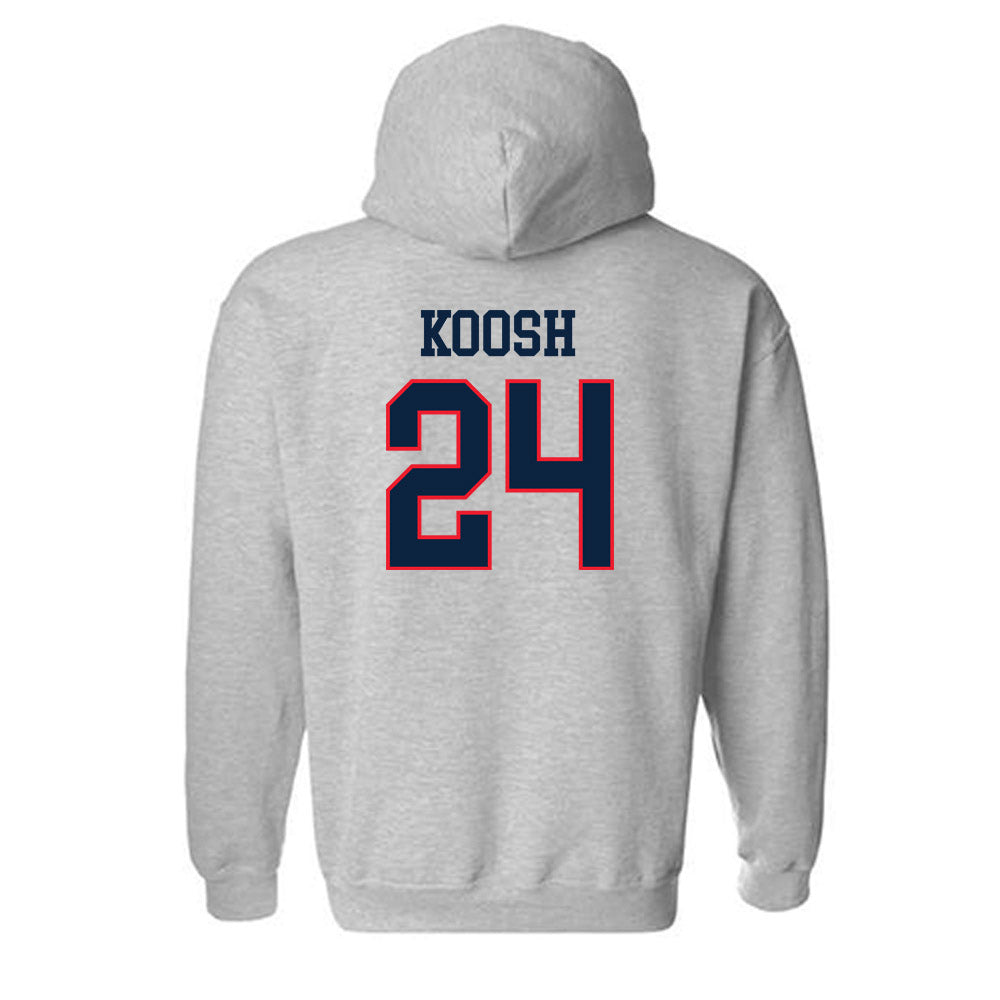 UConn - NCAA Softball : Sydnee Koosh - Hooded Sweatshirt Classic Shersey