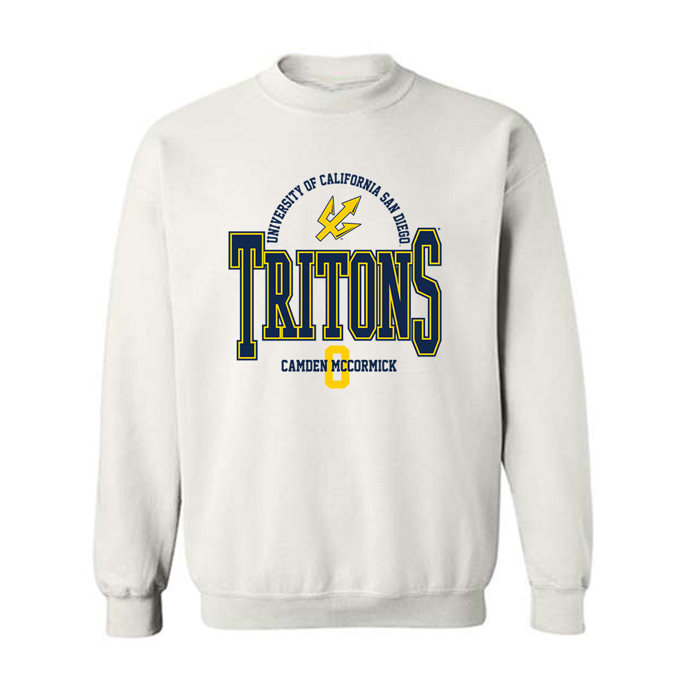 UCSD - NCAA Men's Basketball : Camden McCormick - Crewneck Sweatshirt Classic Fashion Shersey