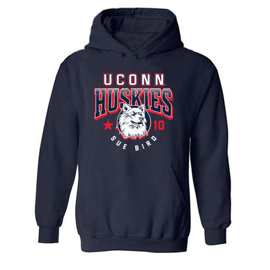 UConn - Women's Basketball Legends - Sue Bird - Hooded Sweatshirt Classic Shersey