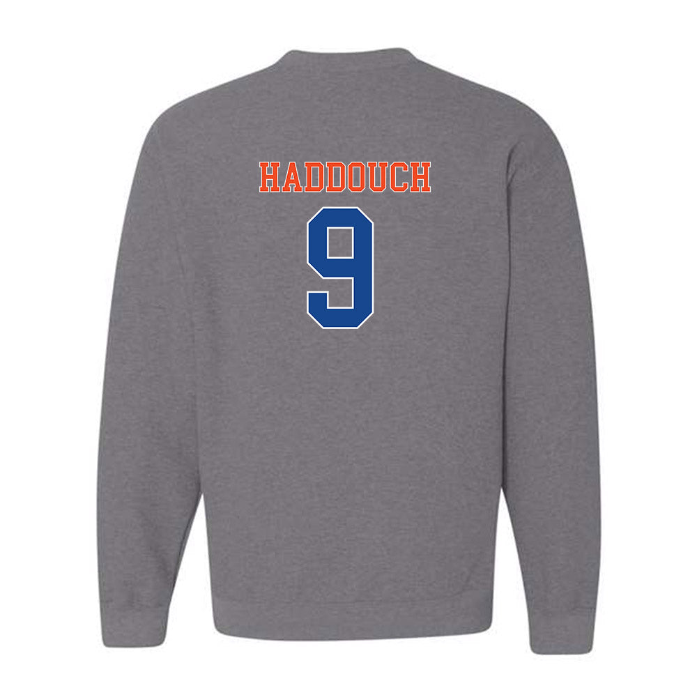 Boise State - NCAA Men's Tennis : Idriss Haddouch - Crewneck Sweatshirt Classic Shersey