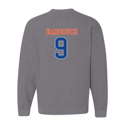 Boise State - NCAA Men's Tennis : Idriss Haddouch - Crewneck Sweatshirt Classic Shersey