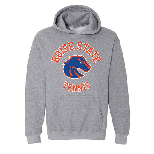 Boise State - NCAA Men's Tennis : Idriss Haddouch - Hooded Sweatshirt Classic Shersey