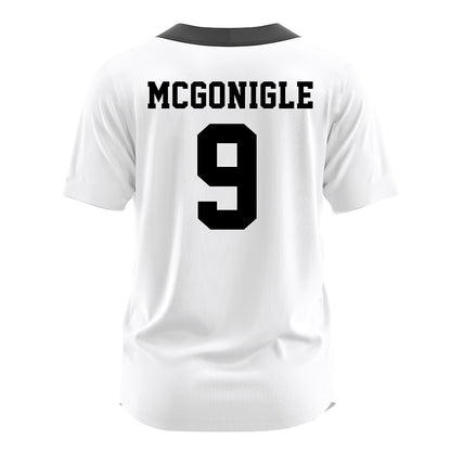 Fairfield - NCAA Softball : Quinn Mcgonigle - Baseball Jersey White