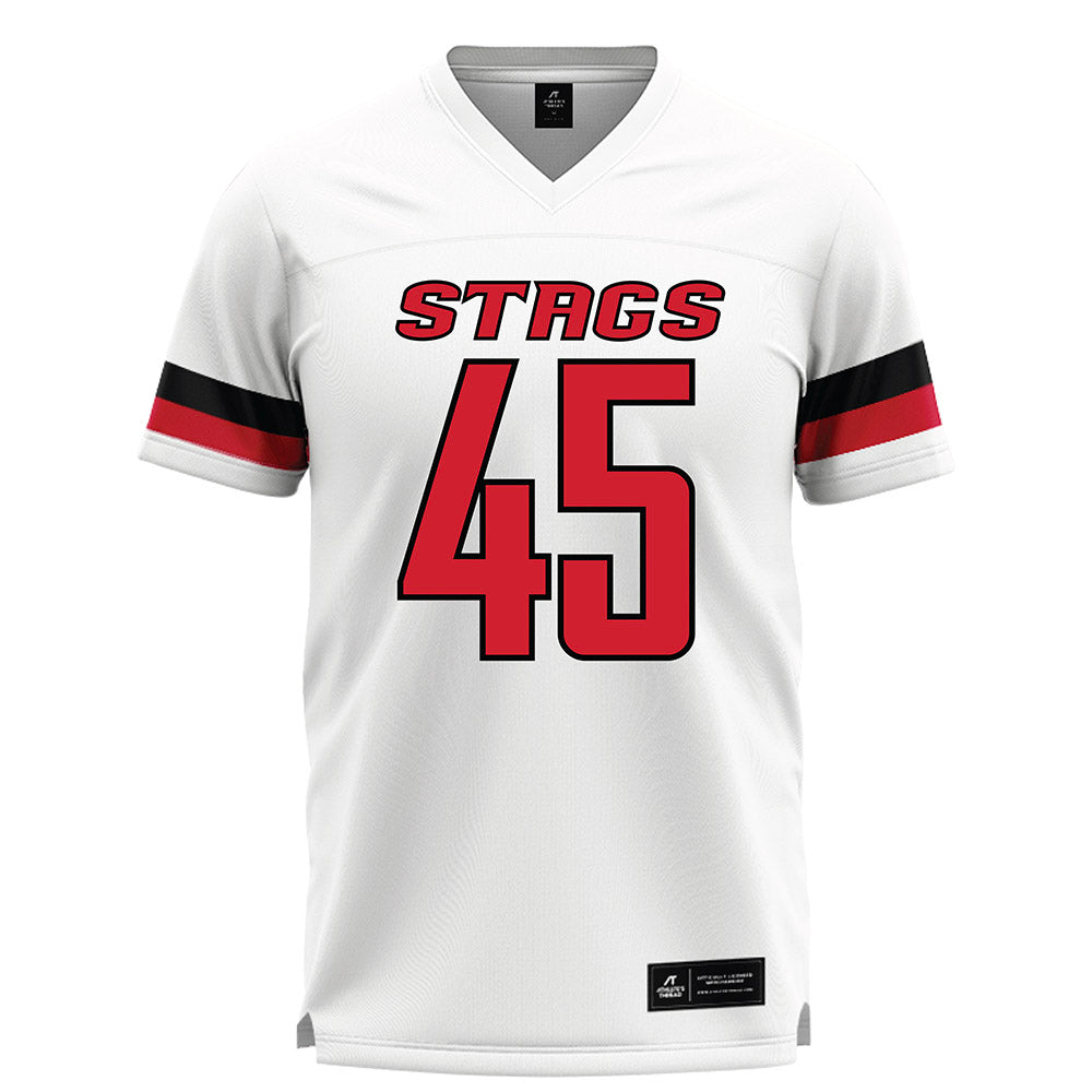 Fairfield - NCAA Men's Lacrosse : Cole Kennett - Lacrosse Jersey White