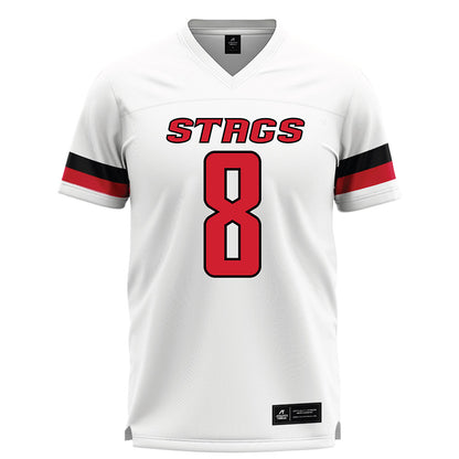Fairfield - NCAA Men's Lacrosse : Walker Hunter - Lacrosse Jersey White