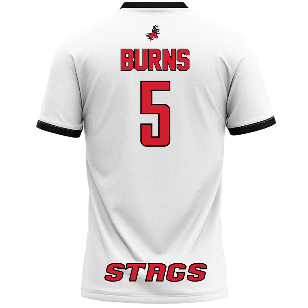 Fairfield - NCAA Women's Lacrosse : Haley Burns - Lacrosse Jersey White